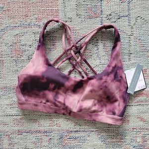 Victoria's secret sports bra bralette tie dye tye S small athletic workout